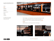 Tablet Screenshot of glendicrocco.com